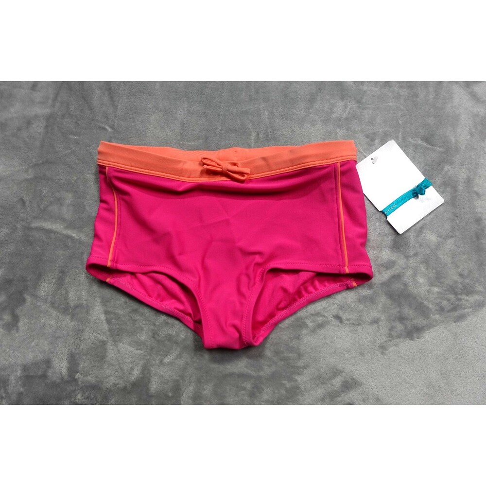 Athleta Girl Pink Large High Rise Swim Shortie NWT